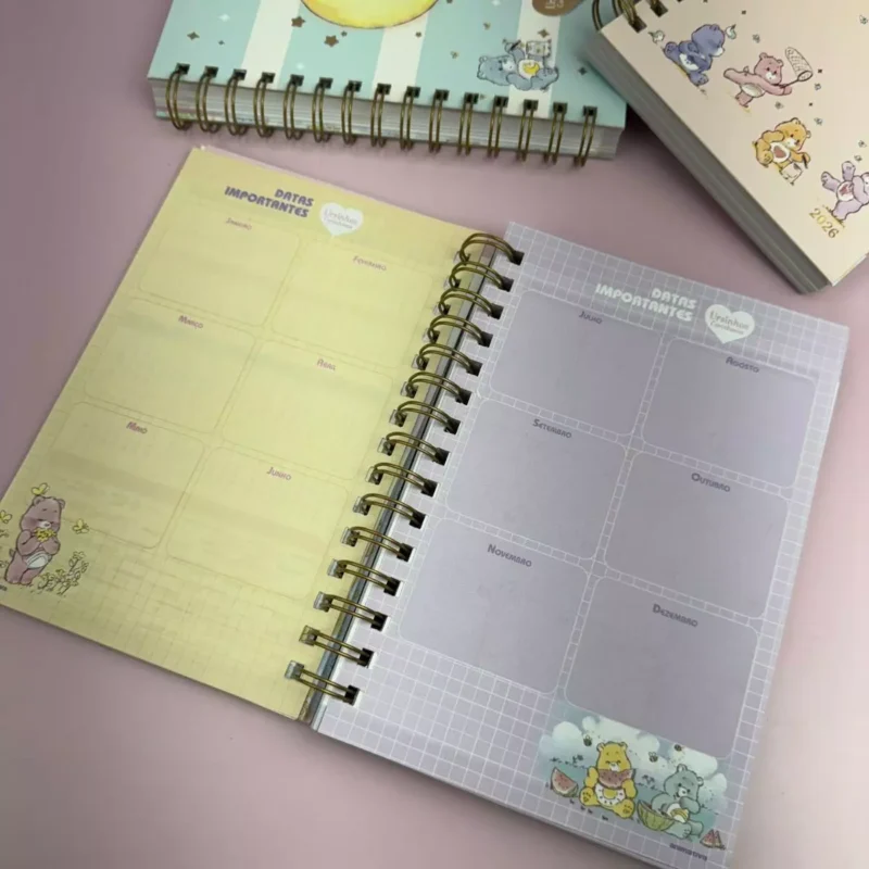 Agenda anual espiral Ursinhos Carinhosos - Animativa - Imagem 4