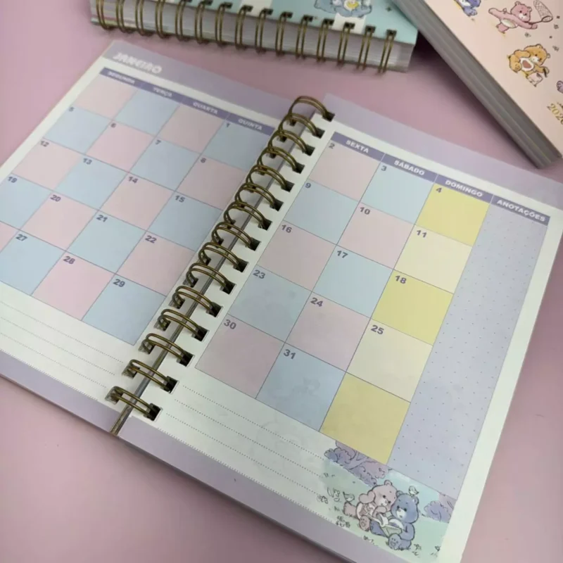 Agenda anual espiral Ursinhos Carinhosos - Animativa - Imagem 2