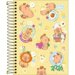 Agenda Espiral Capyclub - Tilibra - Imagem 2