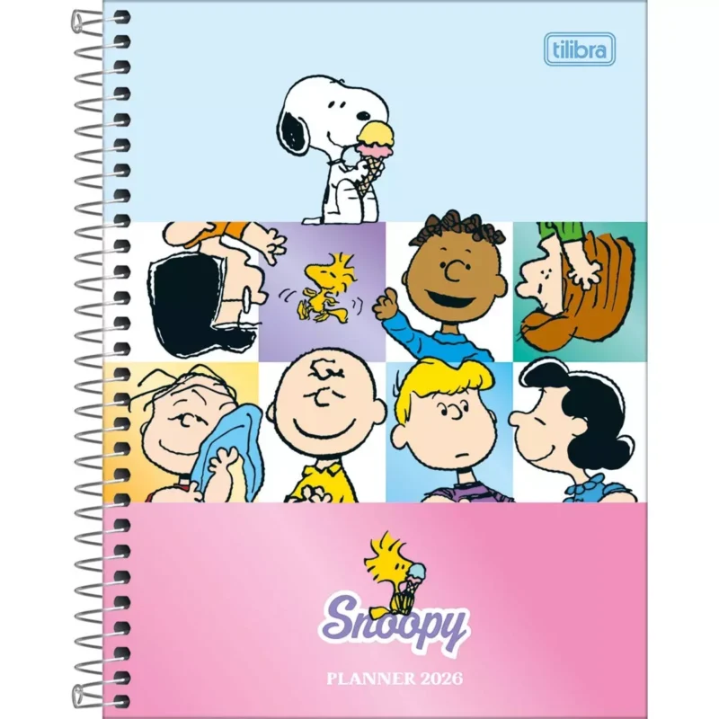 Planner Snoopy 2026 - Tilibra