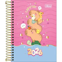 Agenda Espiral Capyclub - Tilibra