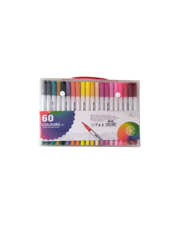Dual Head 60 Coloured Pen*