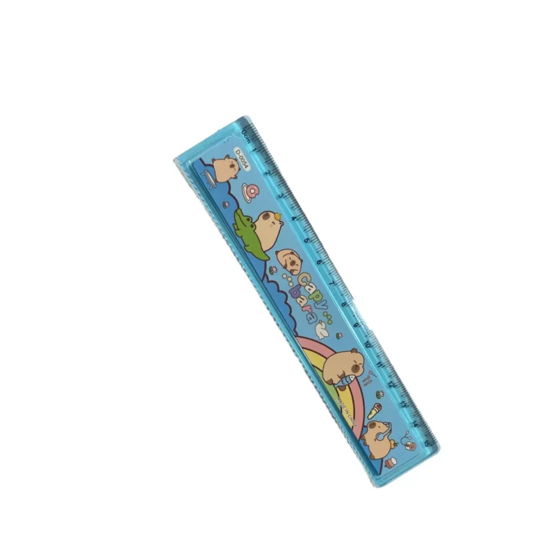 Régua de 15 Cm de Capivara* Azul