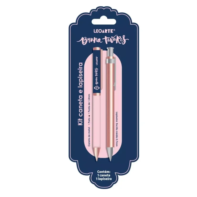 Kit de caneta e Lapiseira Bruna Tavares - Leonora