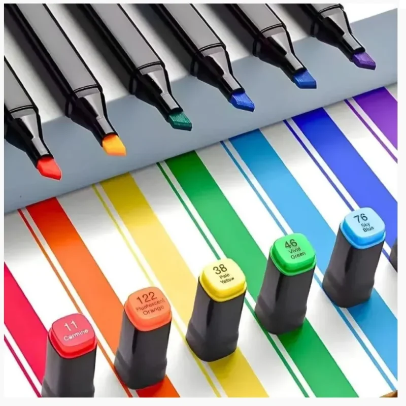 Touch Marcador Ponta Dupla - 168 pçs - Imagem 3