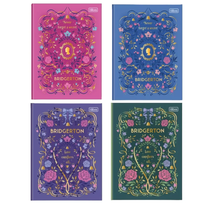 Caderno Colegial Bridgerton 80fls - Tilibra