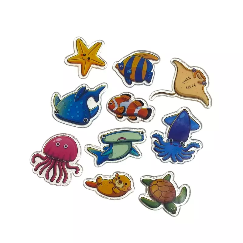 Adesivo em gel fundos do mar - Moozi - Imagem 2