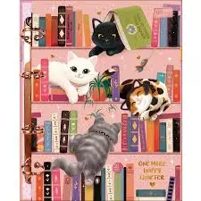 Caderno Argolado Purrfect Cats - Jandaia