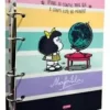 Caderno Argolado Colegial Mafalda - Jandaia