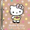Caderno Argolado Colegial Hello Kitty - Jandaia