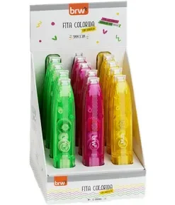 Fita colorida com borracha - Brw