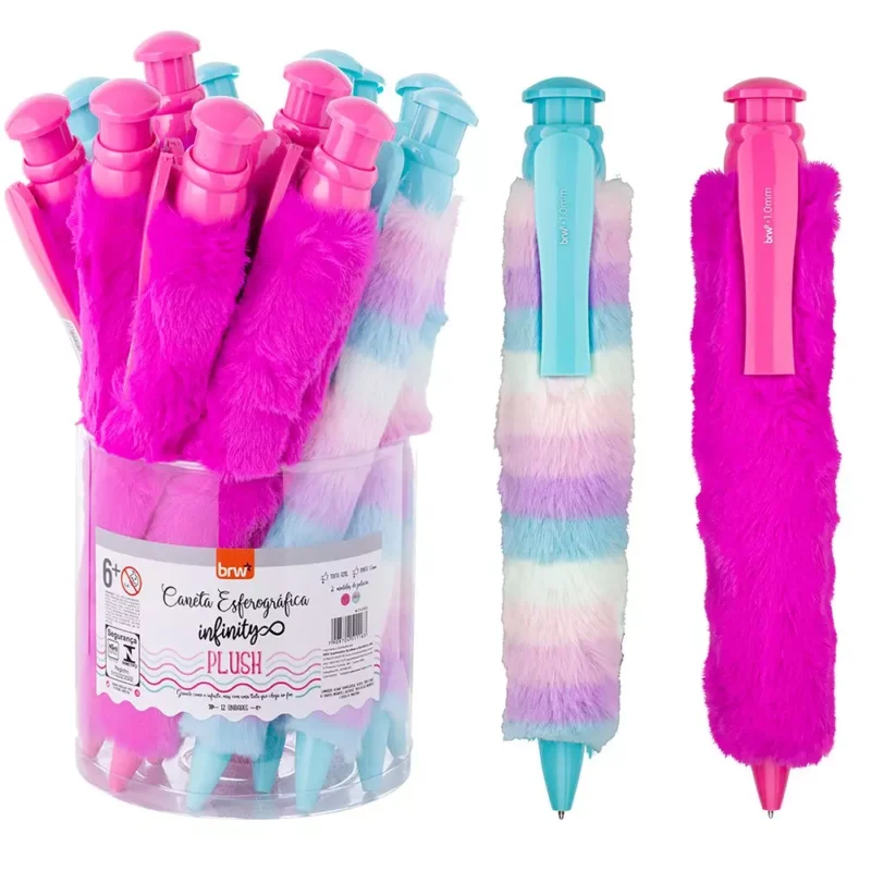 Caneta Infinity Plush Esferográfica - BRW