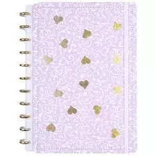 Caderno Coração Vintage G