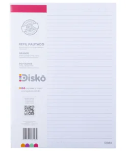 Refil pautado G - Diskô