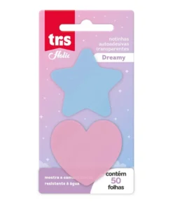 Notinha Transparente Dreamy Holic - Tris