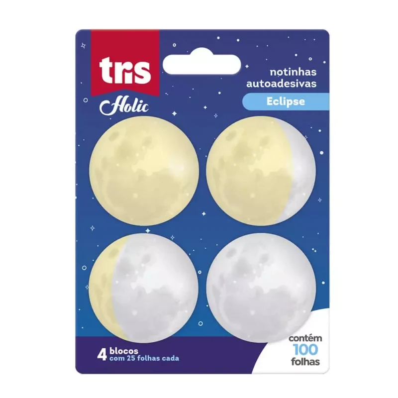 Notinha autoadesivas Eclipse Holic - Tris
