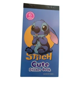Bloquinho de Adesivos Stitch *