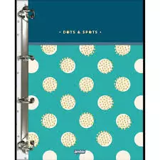 Caderno Argolado College Dots & Spots - Jandaia