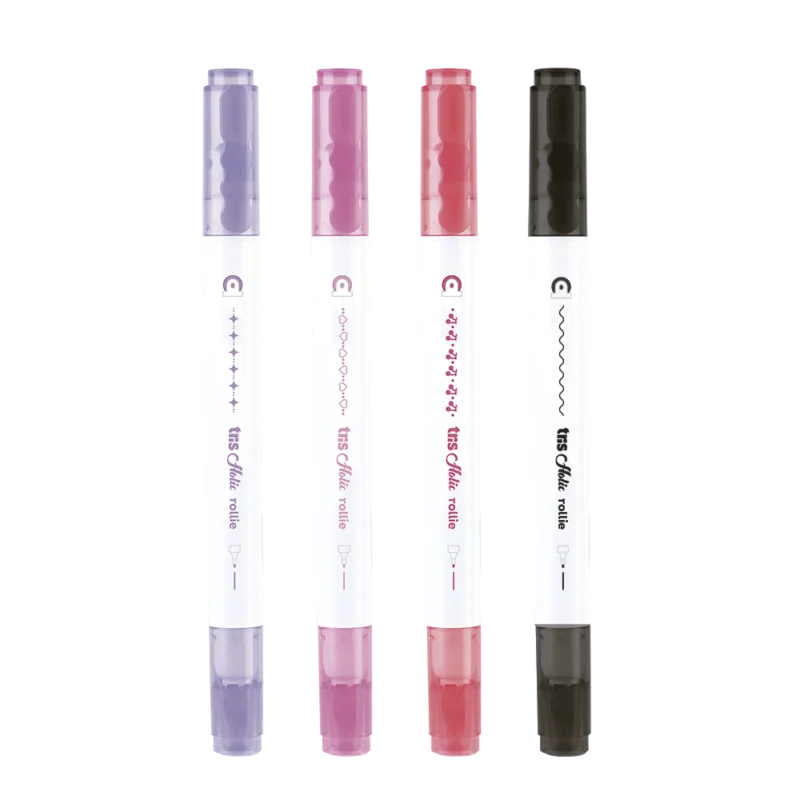 Caneta superfina com carimbo rollie Holic - Tris