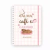 Planner Permanente Calma, café e carinho - Merci