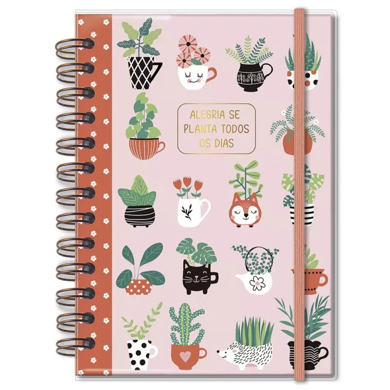 Planner permanente M Plantinhas - Finaideia